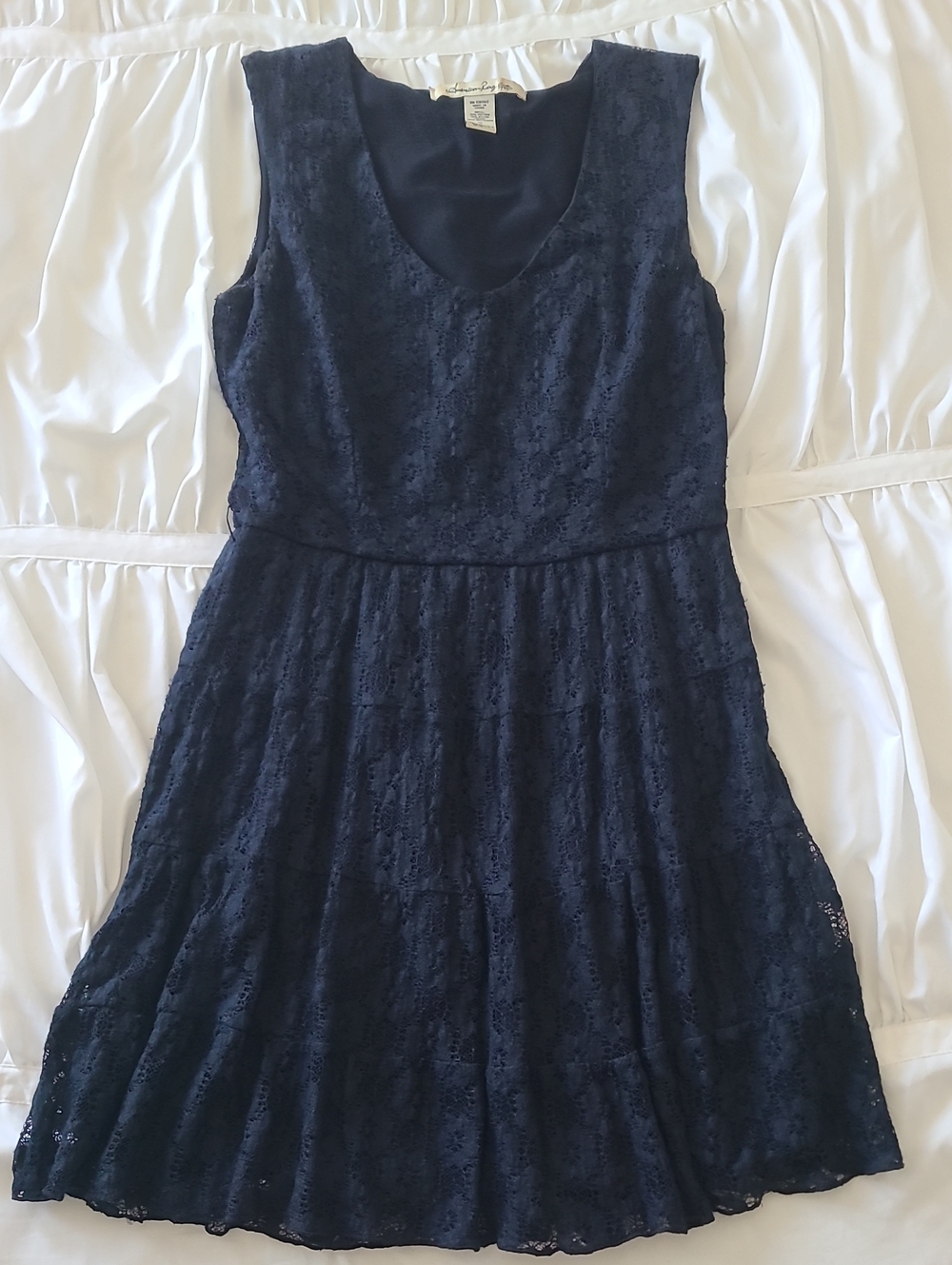 American Rag Small Navy Lacy Dress